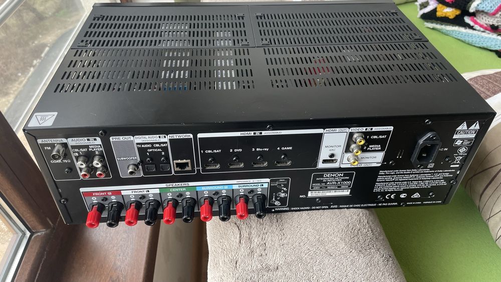 Denon x1000 resiver усилвател