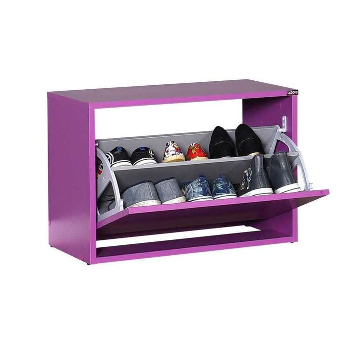 Pantofar Bancuta hol Adore Ottoman capacitate 6 perechi incaltaminte