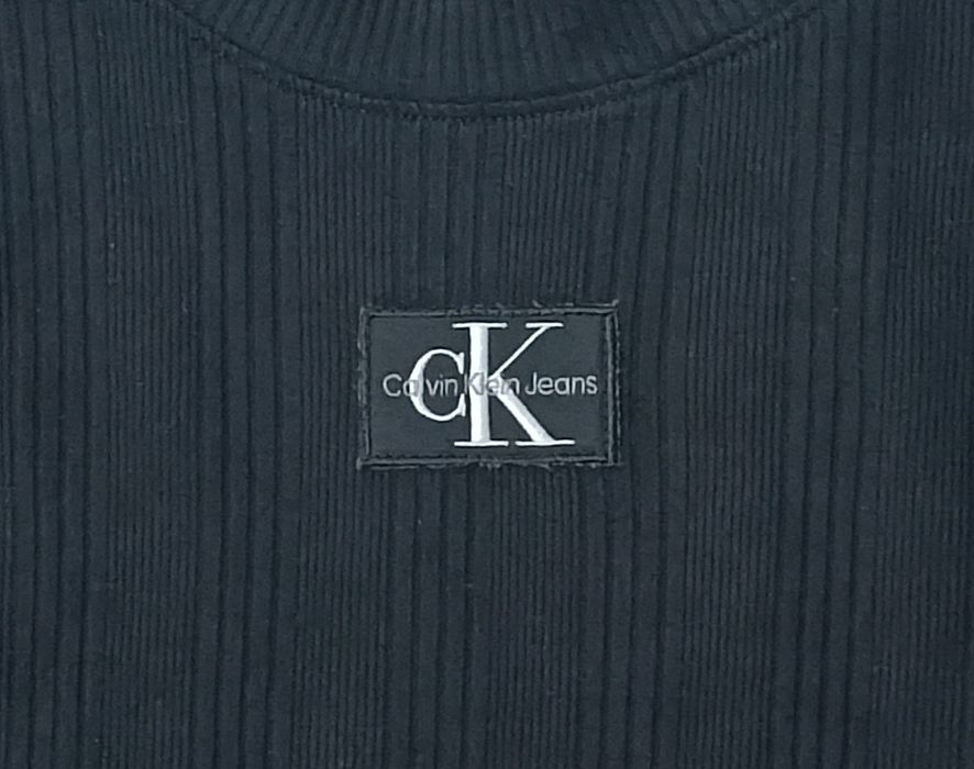 Calvin Klein Jeans Shirt оригинална тениска M памучна черна фланелка блуза
