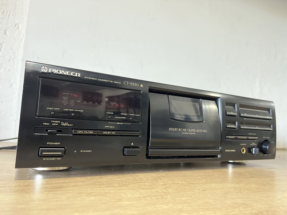 Vând deck Pioneer CT-S 530, 3-head, Dolby B/C