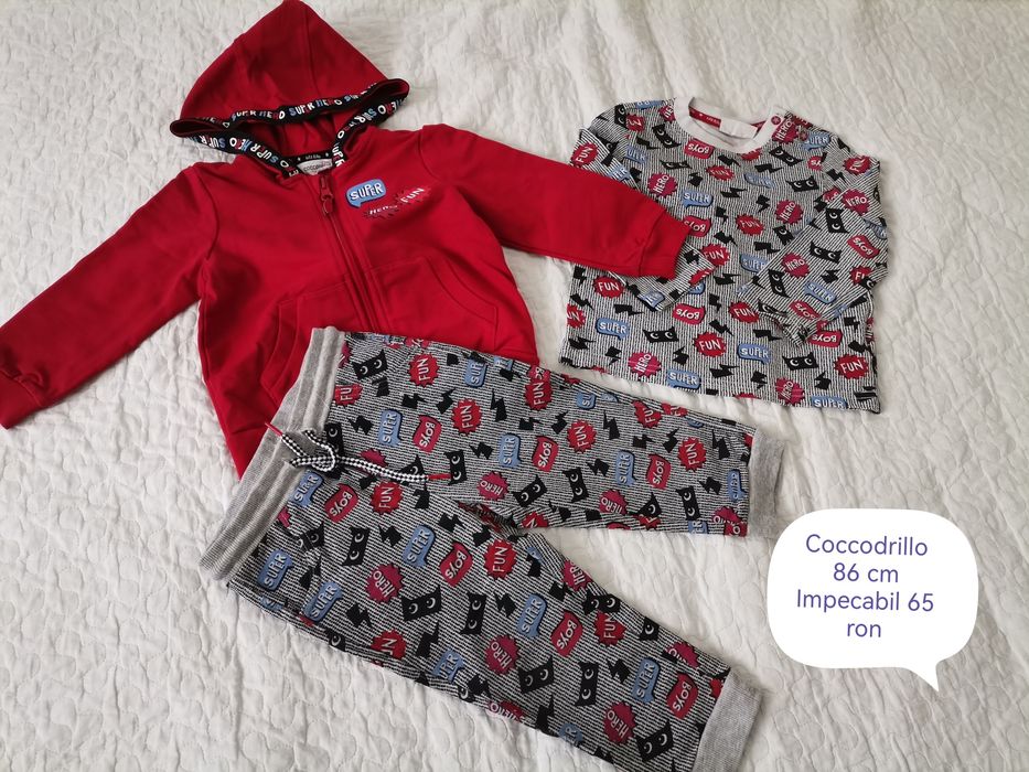 Lot hăinuțe pentru băieți 86 cm