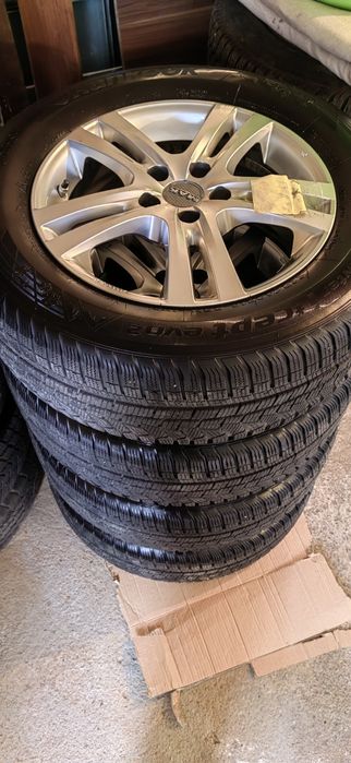 225 60 16 Гуми с джанти зимни Hankok