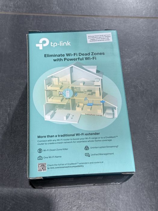 TP-Link Mesh Wi-Fi Extender RE550 AC1900