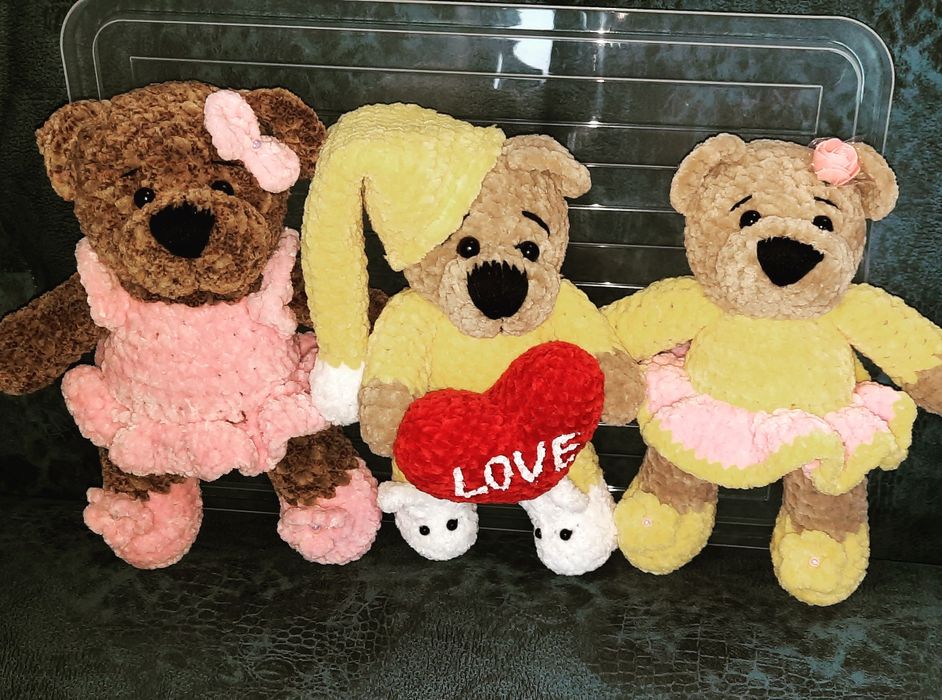 Игрушки вязаные ручной работы