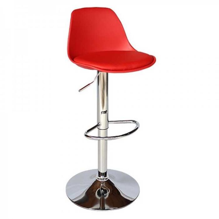 Бар стол 18 еко кожа, PVC и хром