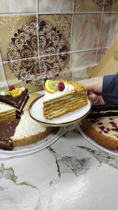 Пирог,торты,самса