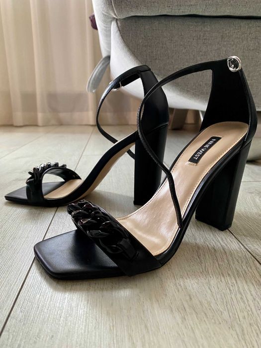 Sandale Nine West cu toc masiv - mărimea 39