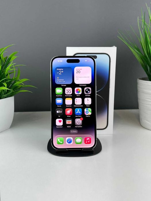 Apple iPhone 14 Pro 256GB, Чёрный 1265а18211