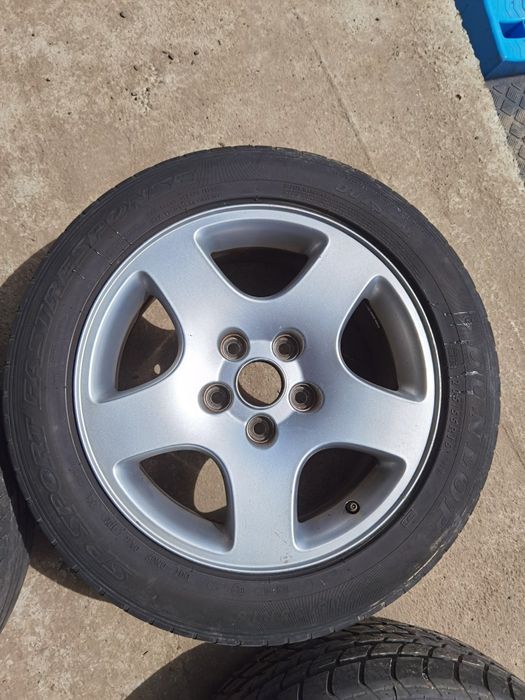 Set 4 jante aliaj 5x112 R16 7j et45 audi vw skoda seat  57.1mm centrul