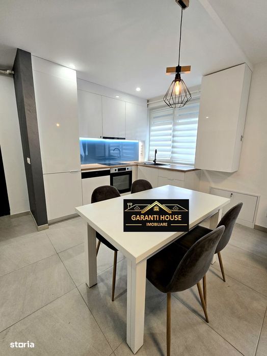 Zona Bizo, apartament cu 2 camere, etaj 1, mobilat si utilat, 370€