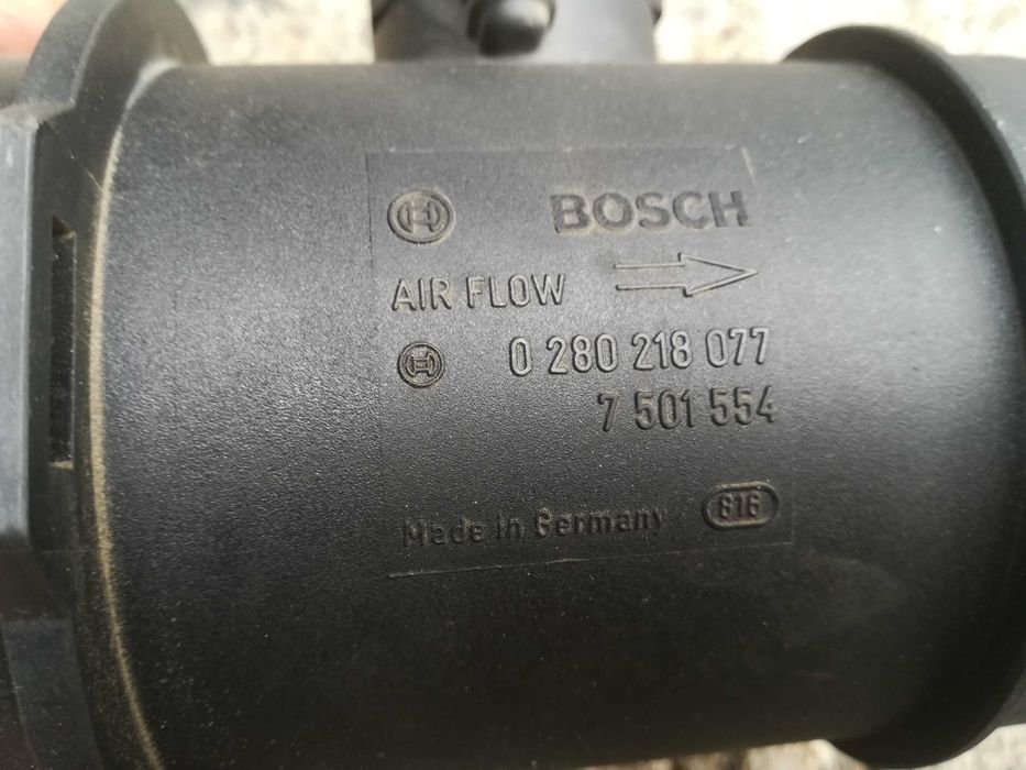 Дебитомер BMW 735i e65 БМВ 3.5i е65 маркуч тръба