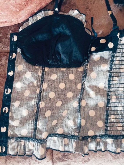 Очень изящное, новое бюстье, корсет, фирменное, Корея. Размер 36-38