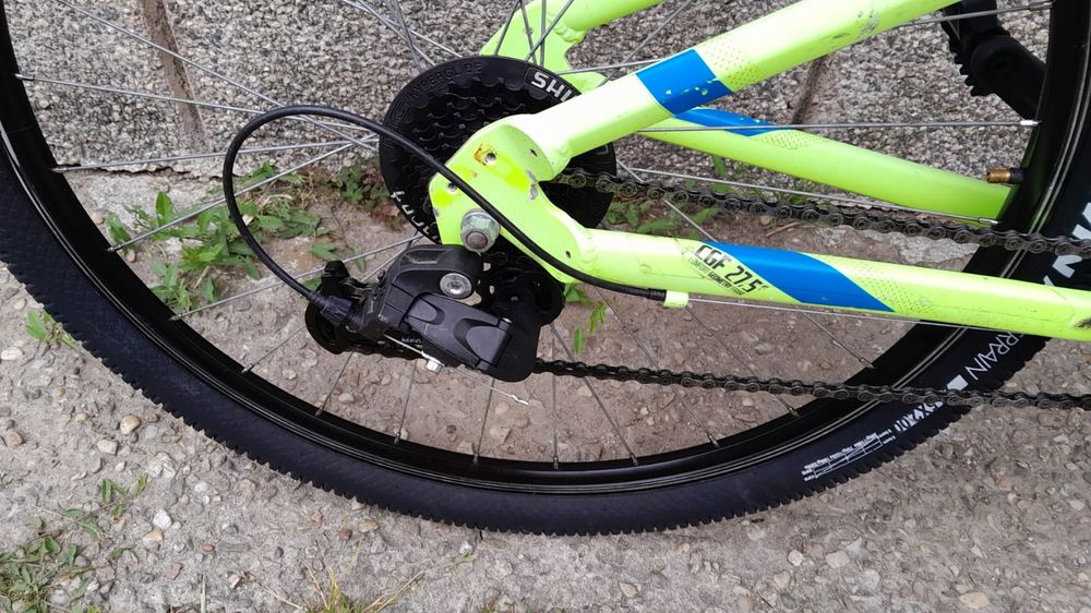 Bicicleta mountainbike Rockrider ST100, hardtail, 27,5 Inch, Aluminiu, 21 viteze