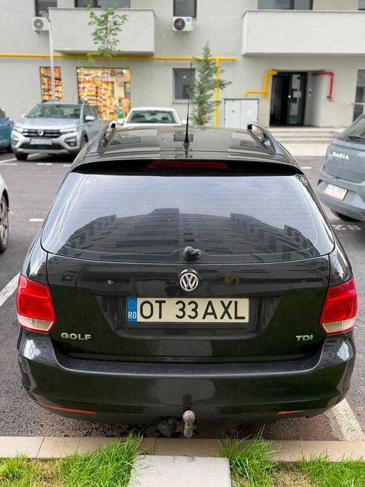 Vand w golf V, break  1.9 tdi, 105 cp   cu soft, an 2007, geamuri electrice,