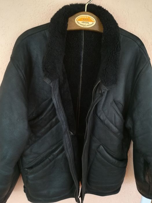 Geaca Conbipel piele cu blana mărimea 48