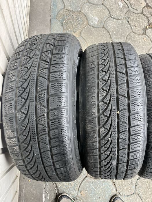 Jante aliaj 5x112mm, anvelope iarna 225/55 R17 Audi A4 B8 B9, A6 C6 C7