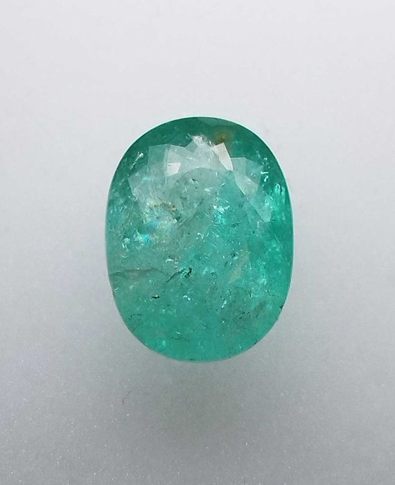 Голям Параиба турмалин - 4.96кт.! Сертифициран! Нов!