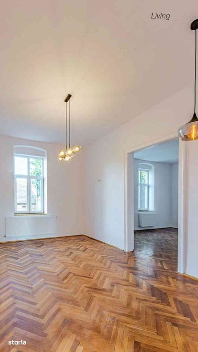Apartament complet renovat, 3 camere, 2 bai, 91 mp, zona Bălăcescu