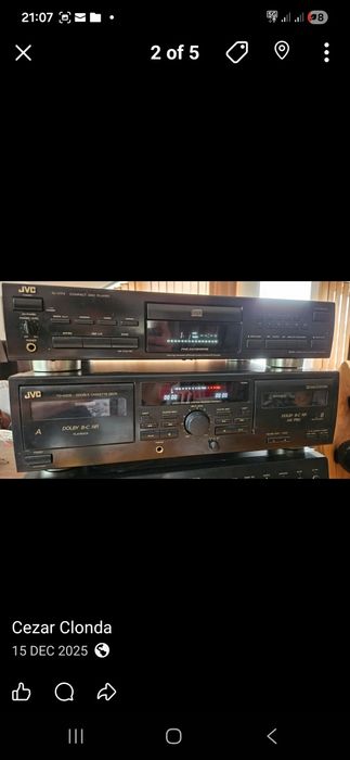 Linie JVC
Aplificator / Receiver5.1 

JVC RX-530R
Tuning range: FM, MW