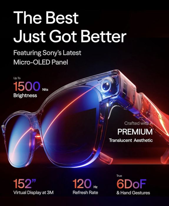 Viture LUMA Ultra XR Glasses