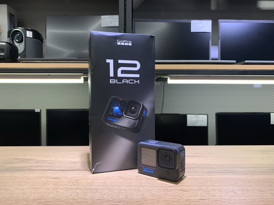 Экшн-камера GoPro Hero 12, флешка 64 ГБ, 5К, 27 мегапикселей, 1003/А10