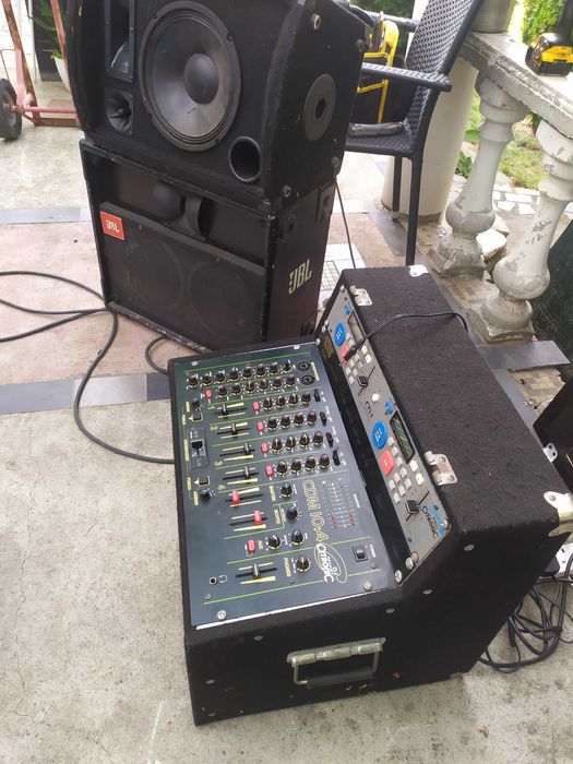 Крайно стъпало + миксер + cd player - Citronic