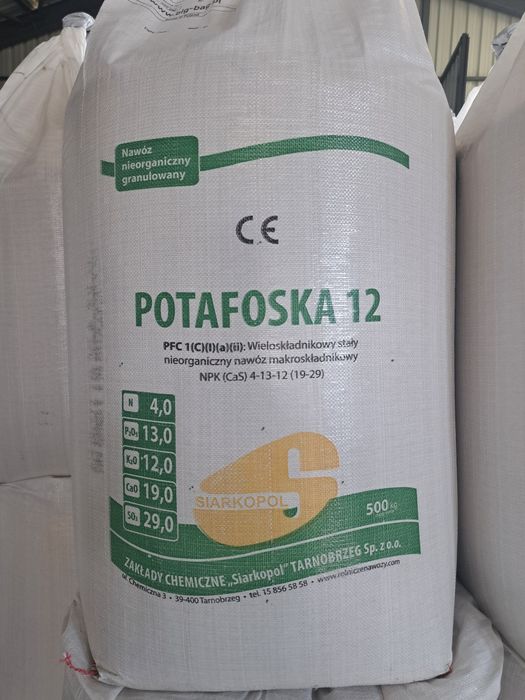 Complex NPK 4-13-12+19CaO+29S origine Polonia (Îngrășământ Agricultura)