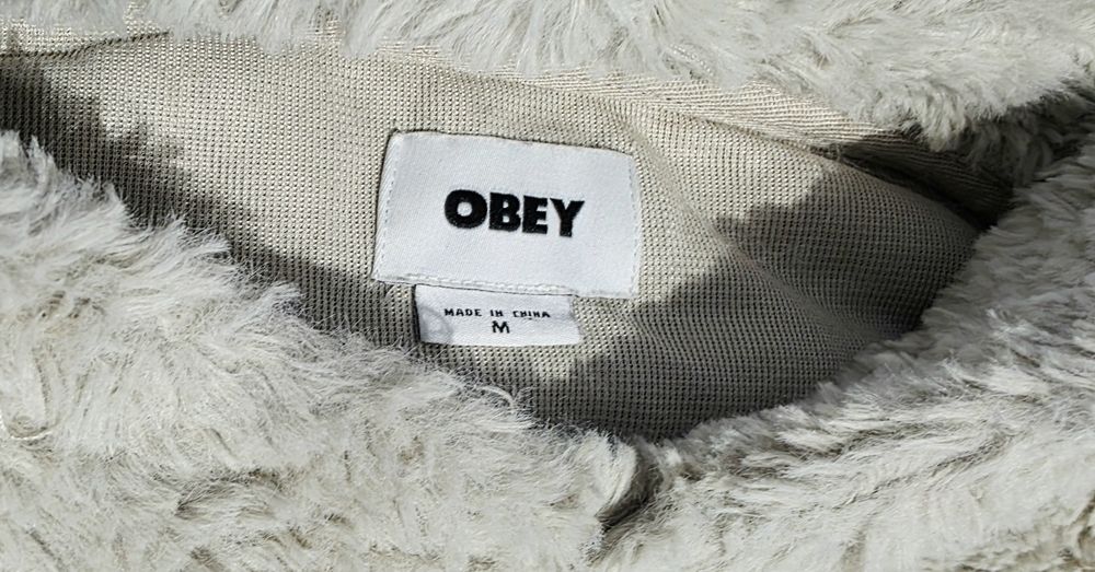 Нов OBEY шерпа суичър
