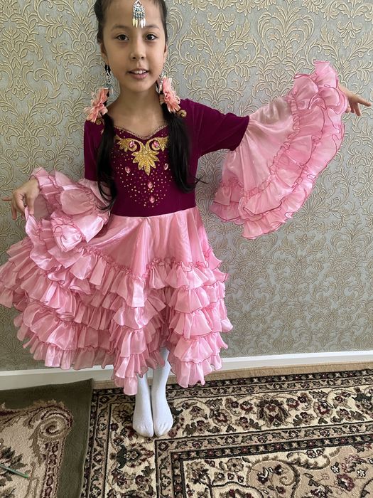 Казахское платье для 8-10 лет