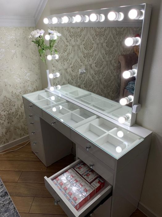 Гримерное зеркало 140×40×160