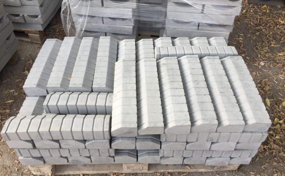 Сплитерные блоки с тольщиной 3см весом 18кг