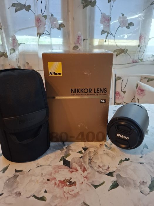 Телеобьектив Nikkor 80-400 mm