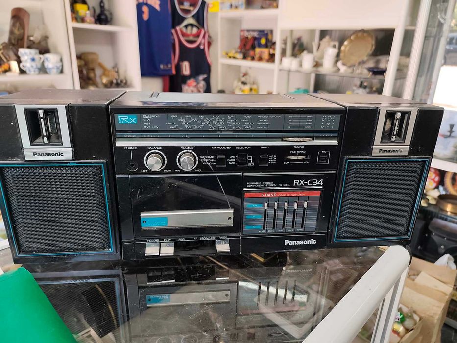 Касетофон sanyo m9903k / panasonic rx c34l
