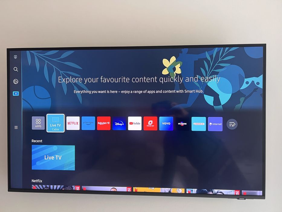 TV Samsung QLED 4K 108 cm ,43 – Q60B, 4K, Smart TV – CA NOU !