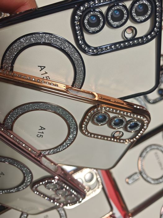 Samsung Galaxy A26,A36,A56,S24,S23/S24 Ultra,A16,A15 блестящи силикони