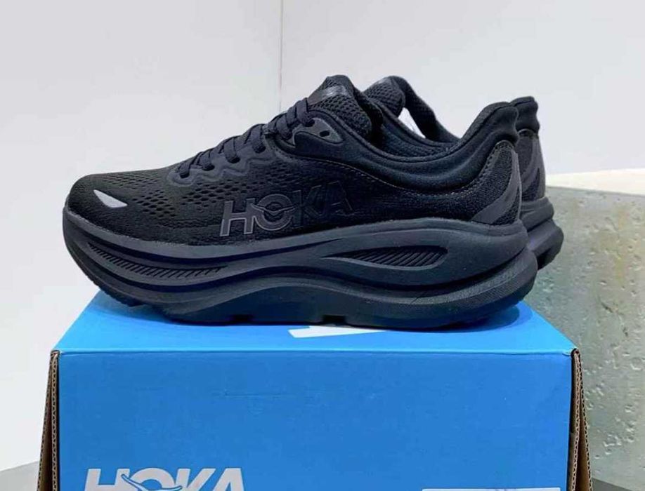 Мъжки маратонки за бягане Hoka Bondi 9  Черни