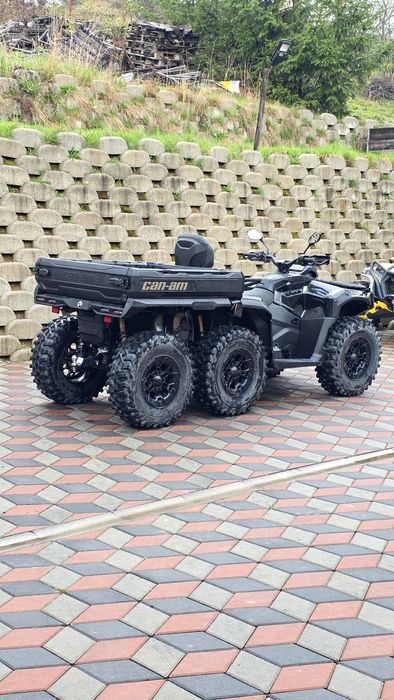 ATV Outlander MAX 6x6 Backcountry T Visco-Lok  inmatriculabil