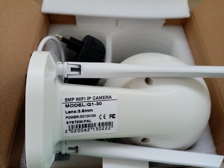 Hisee / iCSee 5MP- Wifi- въртяща смарт камера за външна употреба