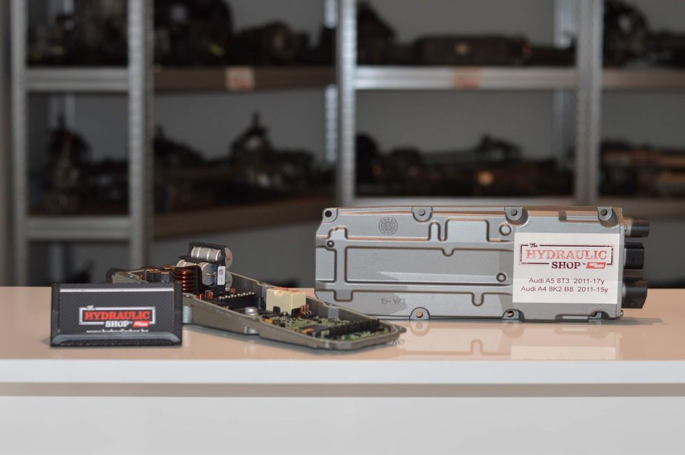 Audi A4 + A5 от 2012 до 2016г. рециклирана платка за кормилна рейка.