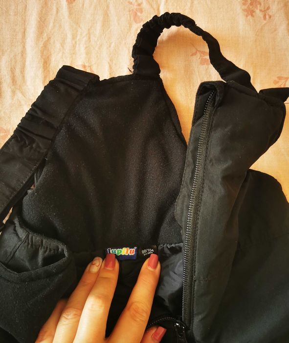 Зимно ски яке с гащеризон за момченце