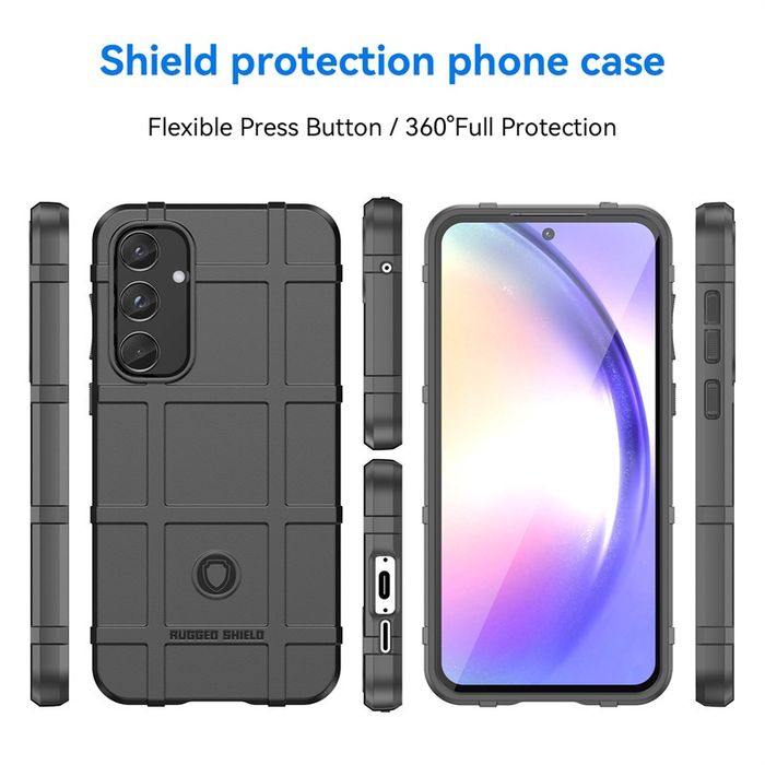 Husa shockproof Samsung A55 5G + cadou folie de sticla&suport magnetic