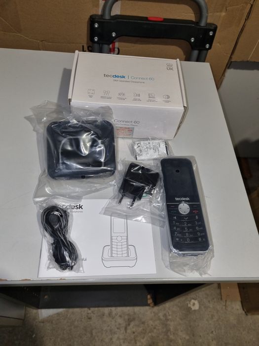 Telefon wireless Tecdesk cu desk station si cartela