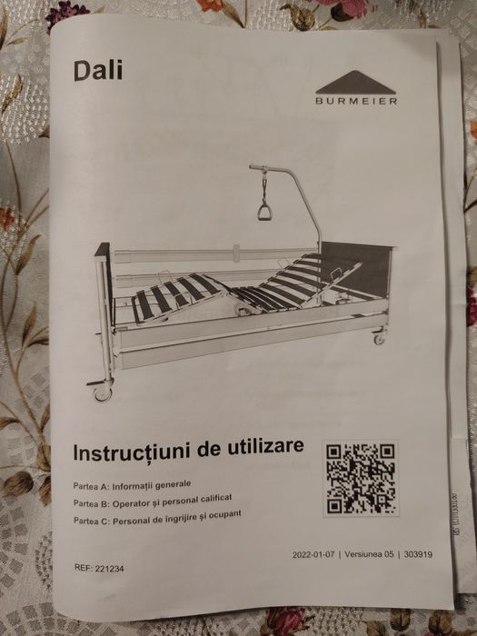 Vând pat electric Dali