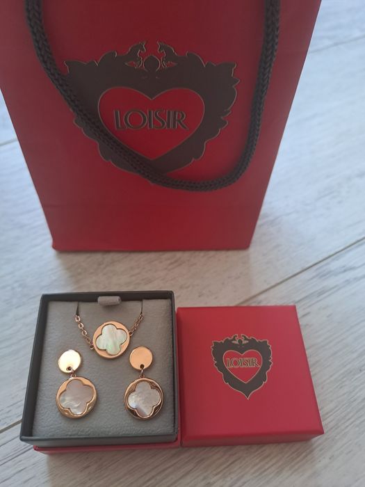 Нов комплект обеци с гривна Oxett Loisir