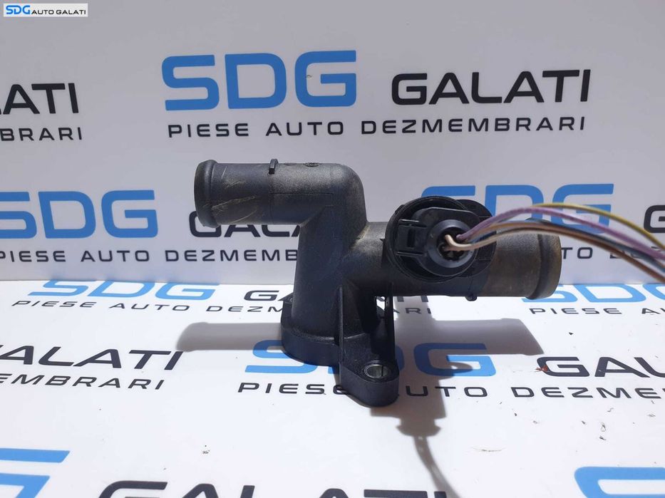 Corp Carcasa Termostat cu Senzor Senzori Temperatura Lichid Racire Apa Volkswagen Bora 1.8 T AGU AUM AUQ 1999 - 2005 Cod 06A121133J[S0352]