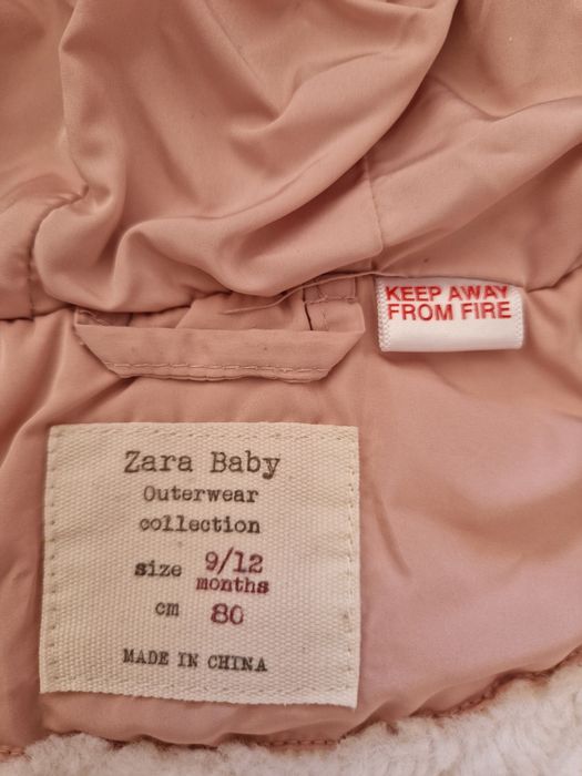 Zara Baby детско зимно яке