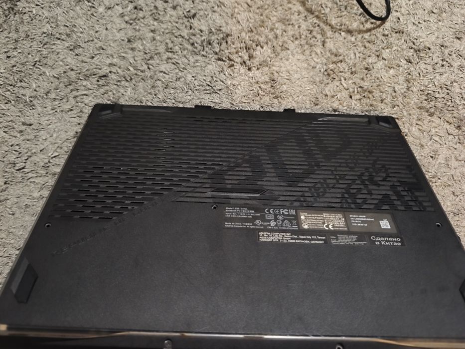 Laptop asus rogstrix