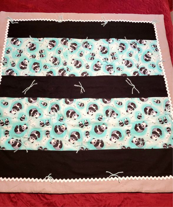 Plapuma/patura bebe copil bumbac finet camera carucior