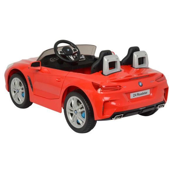 Акумулаторна кола с родителски контрол, червена