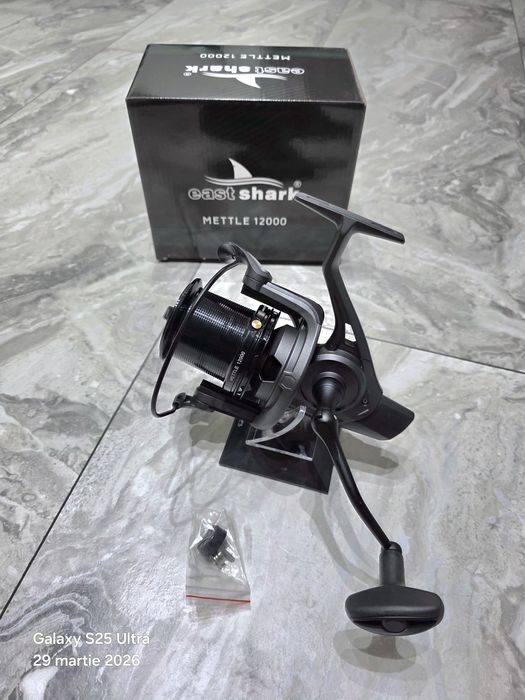 SET 4 Mulinete Eastshark Mettle 12000 9+1 rulmenti NEW 2026